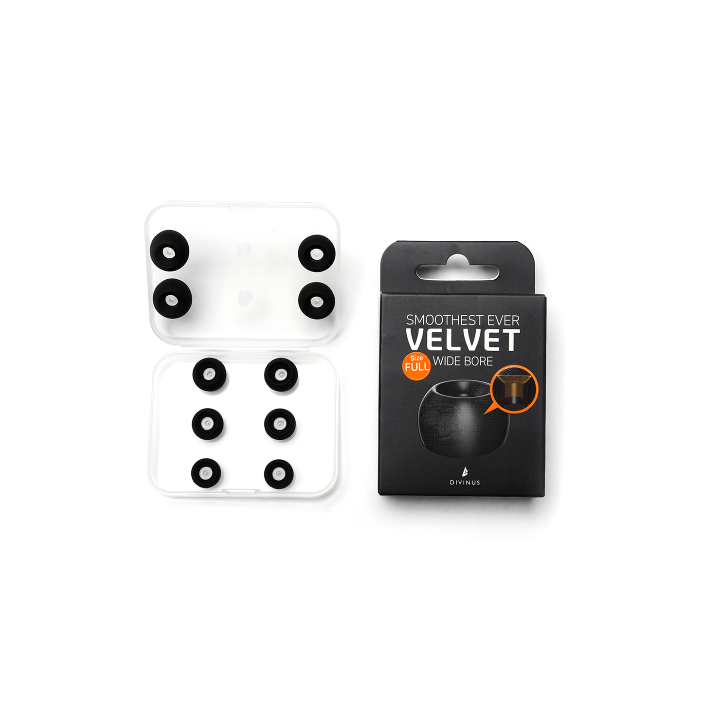 Divinus Velvet Wide-Bore Eartips