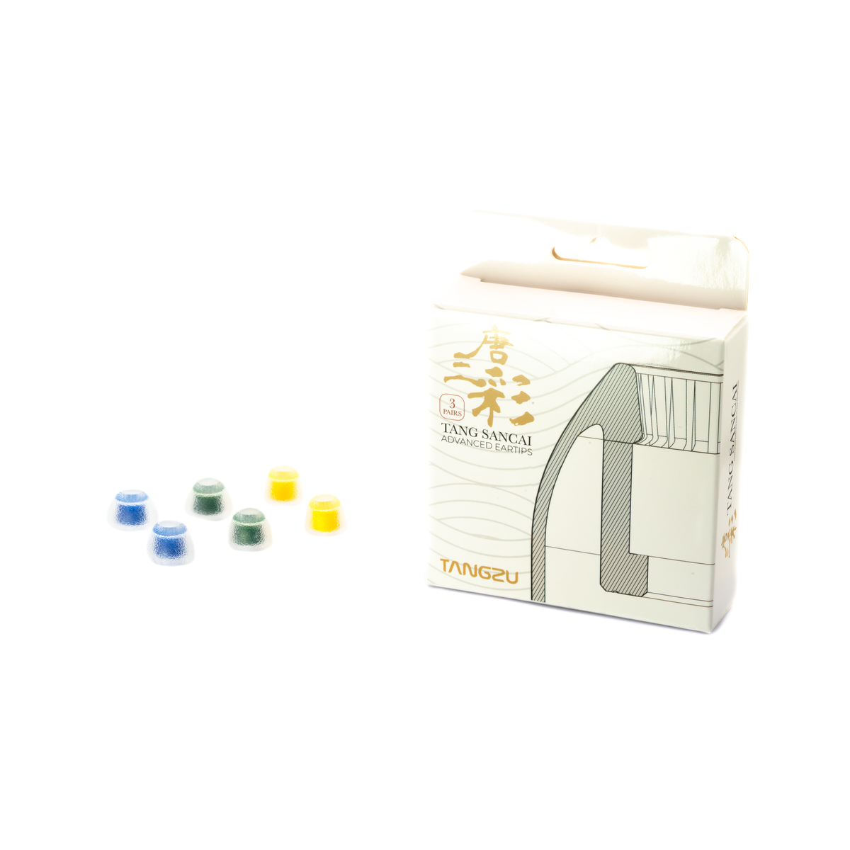 Tangzu Sancai Advanced Balanced Eartips – The Hangout by Crinacle